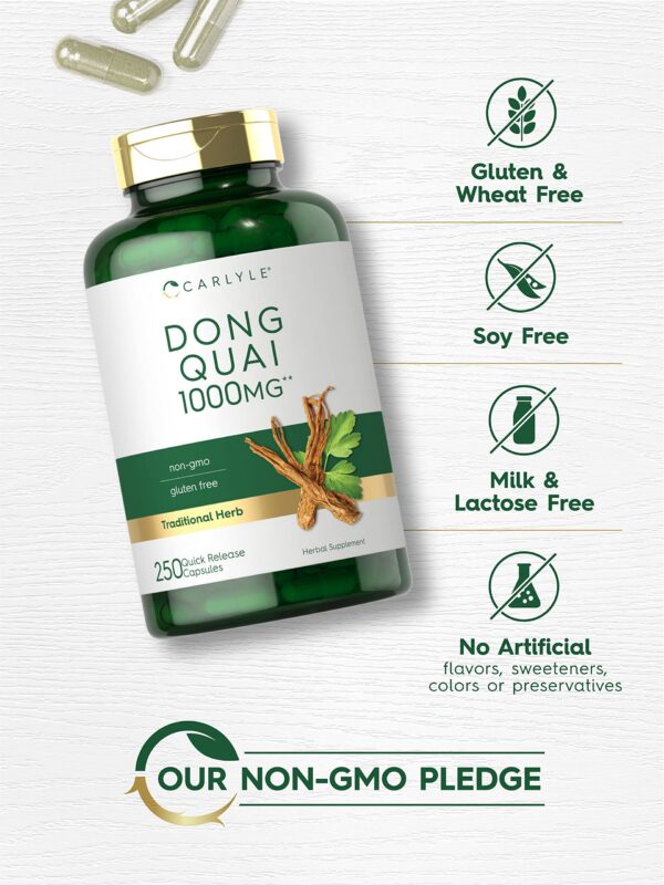Suplemento sin gluten Dong Quai Carlyle