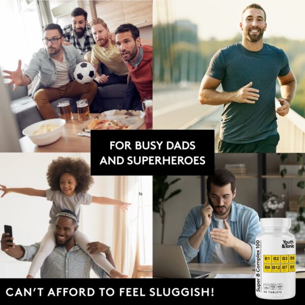 Suplemento para sistema nervioso saludable Youth & Tonic B-100