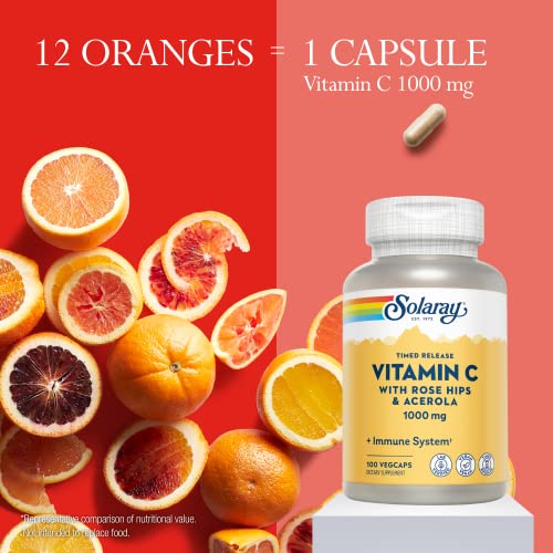 Suplemento Solaray vitamina C y bioflavonoides