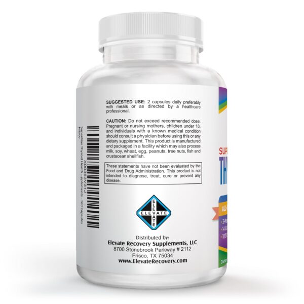 Suplemento de soporte para la tiroides para mujeres y hombres