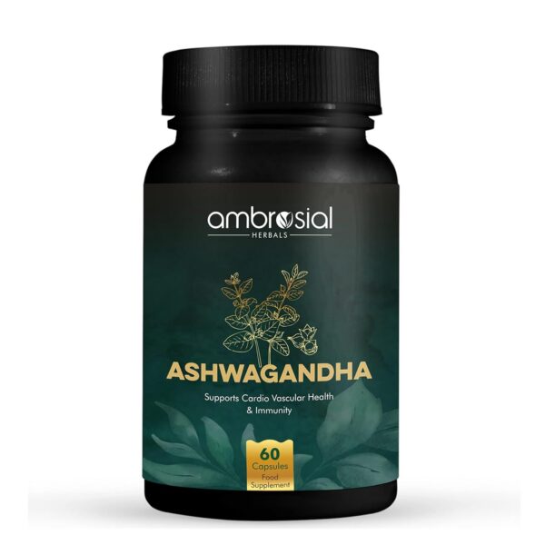 Suplemento sostenible y evaluado Ashwagandha Ambrosial