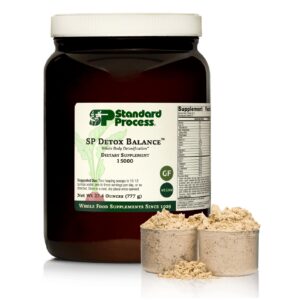 Suplemento SP Detox Balance de Standard Process envase 28oz