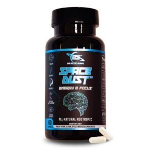 Suplemento Space Dust energía enfoque 60 cápsulas