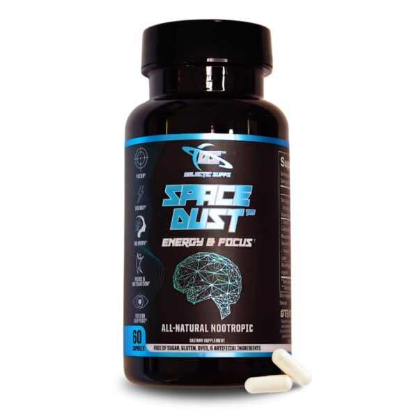 Suplemento Space Dust energía enfoque 60 cápsulas