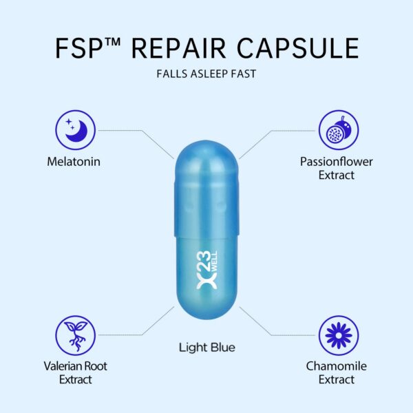 Version 1.0.0 Suplemento para el sueño con melatonina y GABA en cápsulas