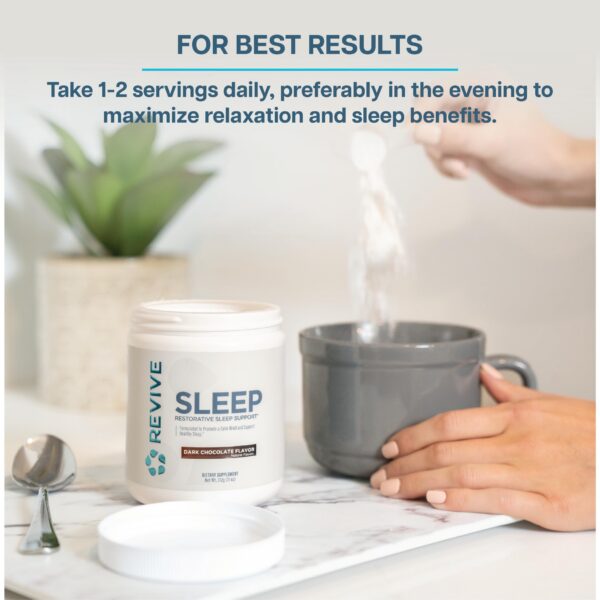 Suplemento sueño natural vegano Revive MD