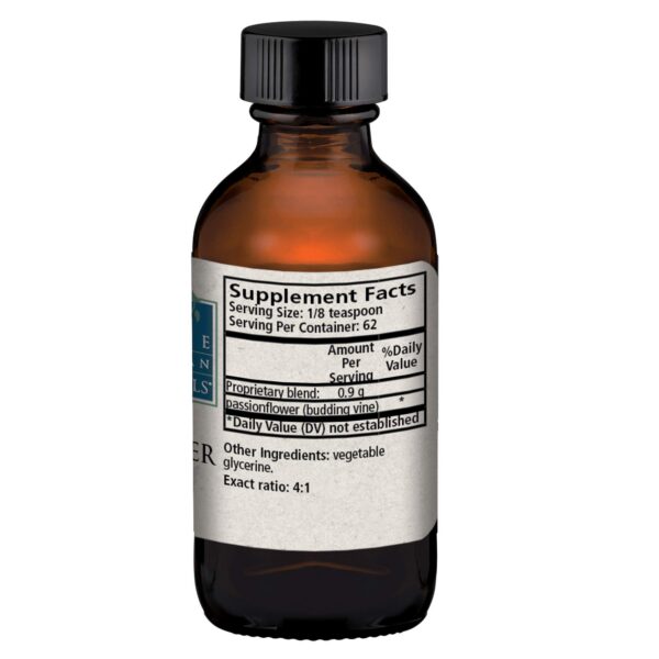 Suplemento para sueño y relajación flor de la pasión 2 oz Wise Woman Herbals