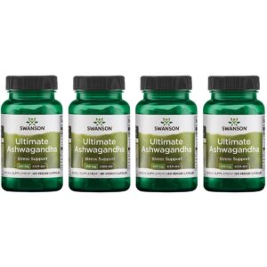 Suplemento Swanson Ashwagandha KSM-66 60 cápsulas vegetales