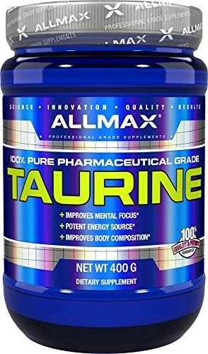Suplemento taurina vegana 3000mg ALLMAX 400g