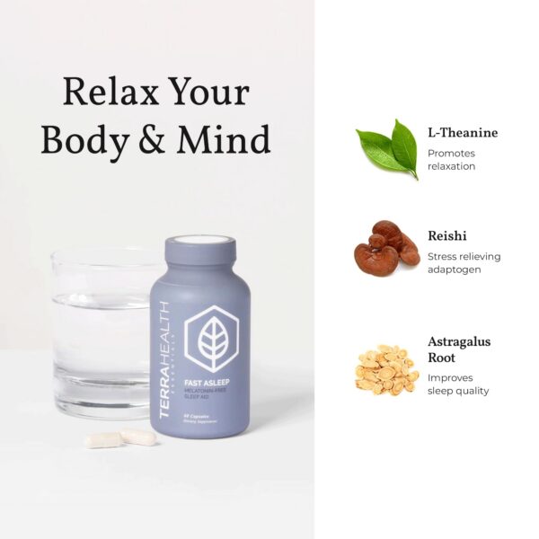 Suplemento Terra Health para sueño y sistema inmunológico
