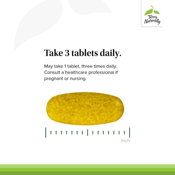 Curamin Terry Naturally alivio dolor con DLPA y nattokinasa