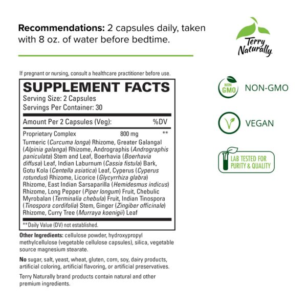 Version 1.0.0 Suplemento Terry Naturally para salud intestinal y digestiva