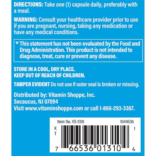 Suplemento The Vitamin Shoppe Niacina Sin Enrojecimiento