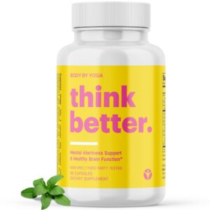 Suplemento Think Better sin cafeína para memoria y enfoque