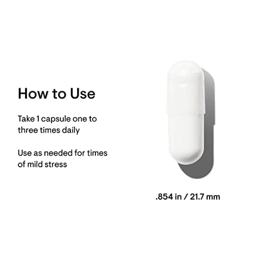 Suplemento THORNE PharmaGABA para estado mental relajado