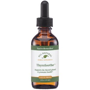 Suplemento ThyroSoothe Native Remedies botella 59 mL