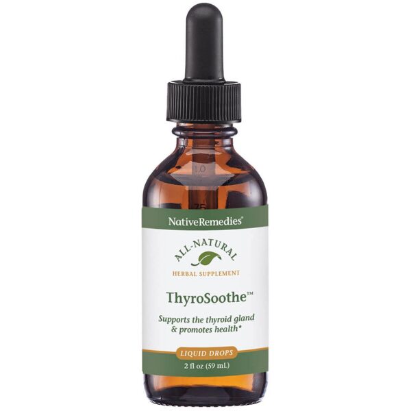 Version 1.0.0 Suplemento ThyroSoothe Native Remedies botella 59 mL