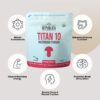 Suplemento Titan 10 para enfoque e inmunidad