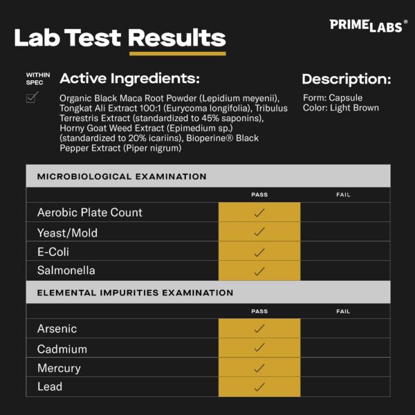 Version 1.0.0 Suplemento de Tongkat Ali Plus Maca raíz y Tribulus para energía masculina