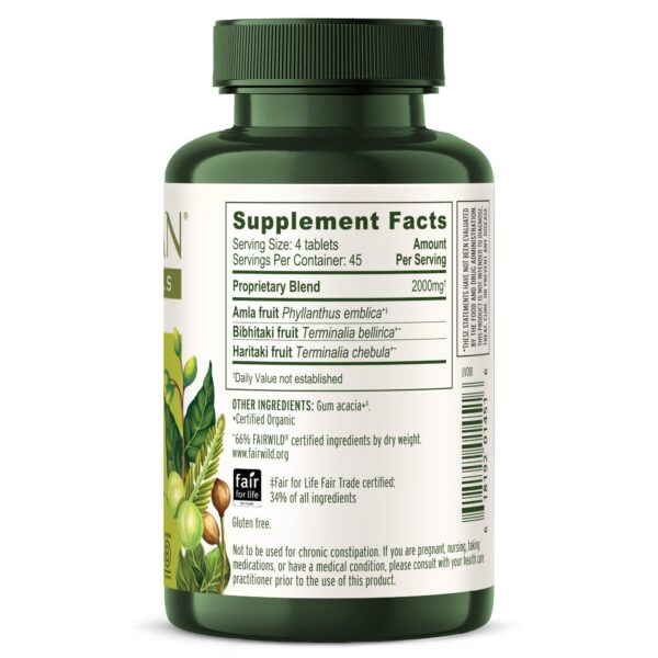 Version 1.0.0 Suplemento Triphala orgánico vegano Banyan Botanicals