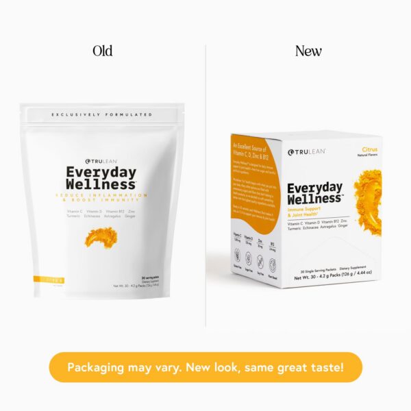 Version 1.0.0 Suplemento TRULEAN con zinc, equinácea y vitamina c antioxidante