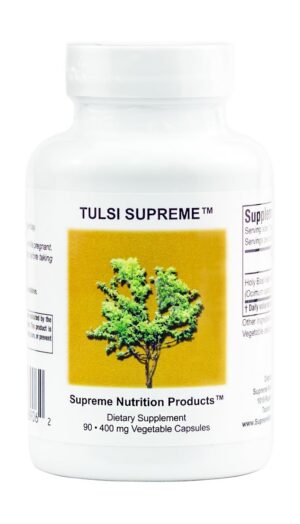 Version 1.0.0 Suplemento Tulsi Albahaca Sagrada Supreme Nutrition 90 cápsulas