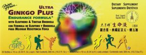 Suplemento Ultra Ginkgo Plus Prince Of Peace 30 botellas