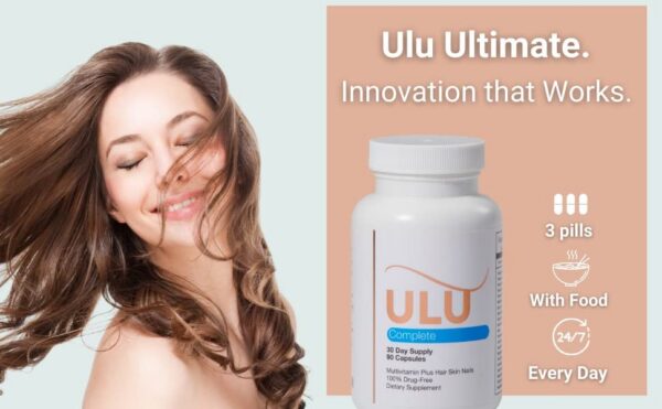 Suplemento ULULIFE con colágeno y biotina