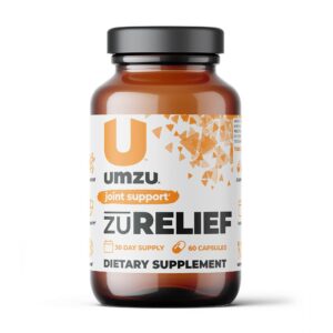 Suplemento UMZU de cúrcuma y curcumina para articulaciones saludables