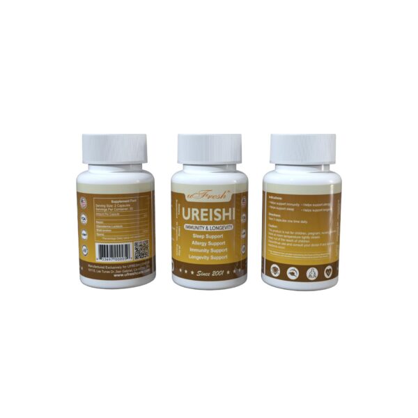 Suplemento Ureishi uFresh en mano