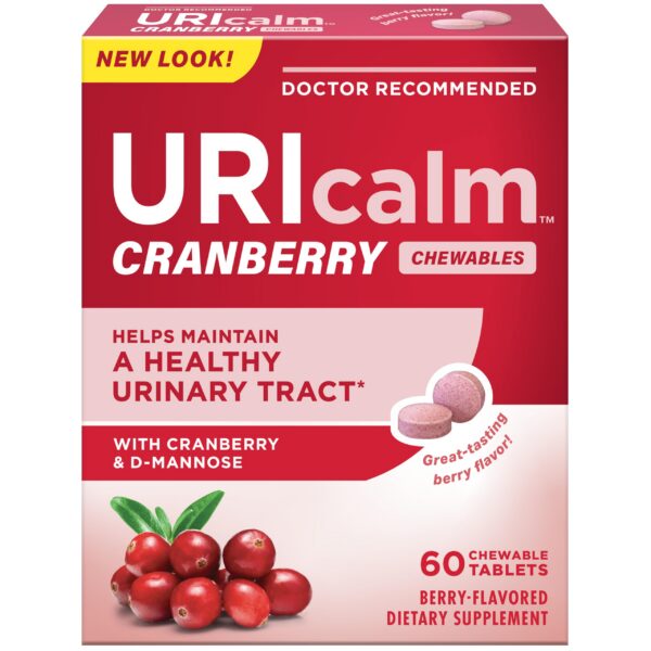 Version 1.0.0 Suplemento Uricalm Cranberry masticable sabor baya salud urinaria