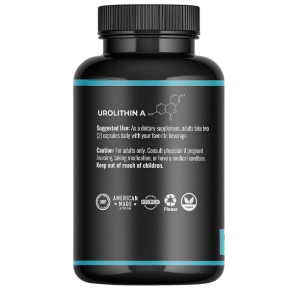 Version 1.0.0 Cápsulas vegetales de Urolitina A Plus para bienestar diario