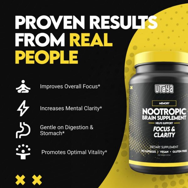 Suplemento UTOYA vegano y sin gluten