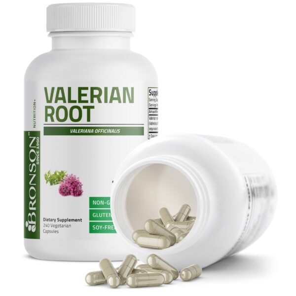 Suplemento valeriana Bronson fórmula extra fuerte 1200mg