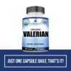suplemento valeriana orgánico sin gluten ni gmo