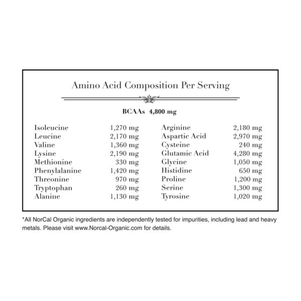 Suplemento vegano de proteína de guisante NorCal 35 porciones