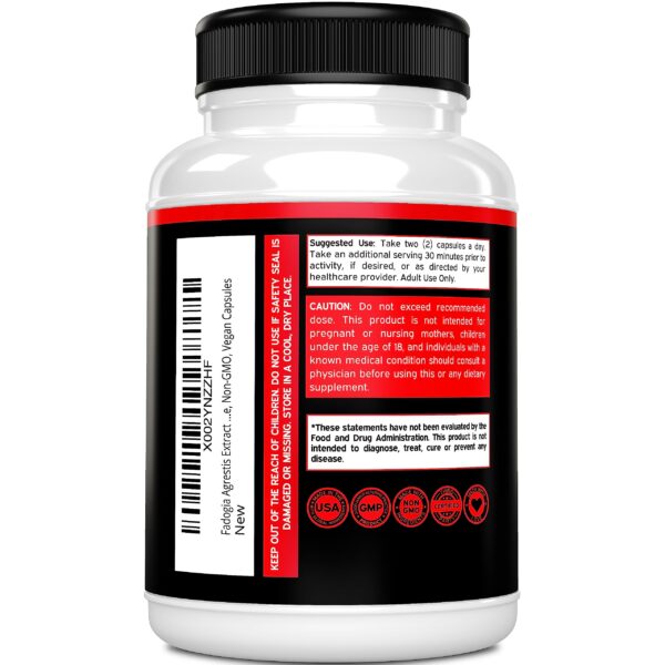 Suplemento vegano Fadogia Agrestis testado por terceros para calidad