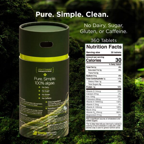 Suplemento vegano RECOVERYbits para salud y recuperación