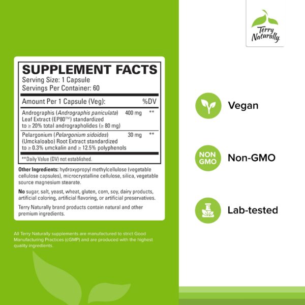 Version 1.0.0 Suplemento vegano para salud inmune y respiratoria Terry Naturally