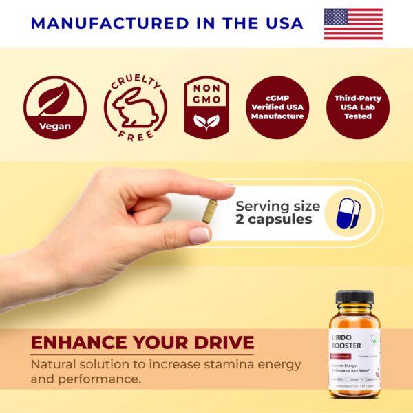 Version 1.0.0 Suplemento vegano sin gluten para energía y libido masculina