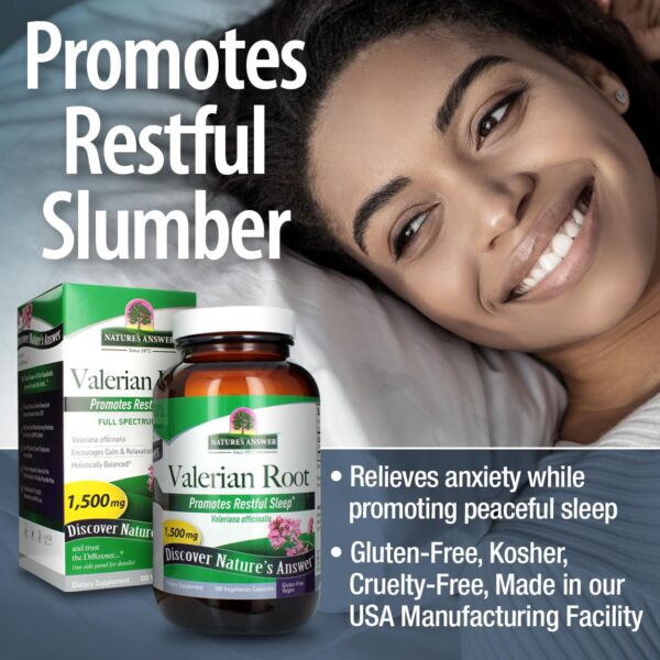 Suplemento vegano de valeriana para relax y mejor descanso