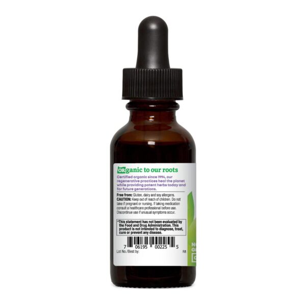 Suplemento natural vegetariano y certificado orgánico