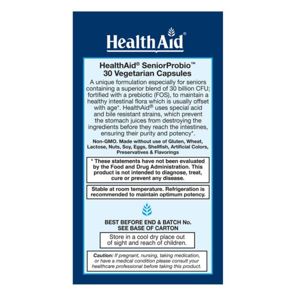 Version 1.0.0 Suplemento vegetariano sin lactosa ni gluten senior