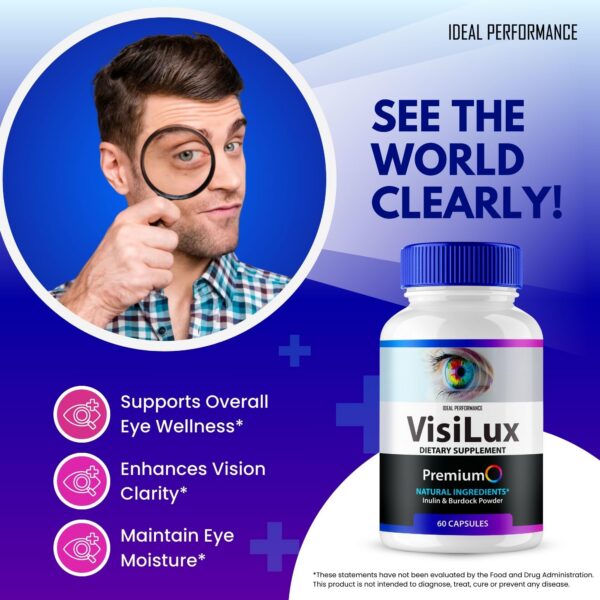 Suplemento Visilux para ojos saludables 60 caps x5