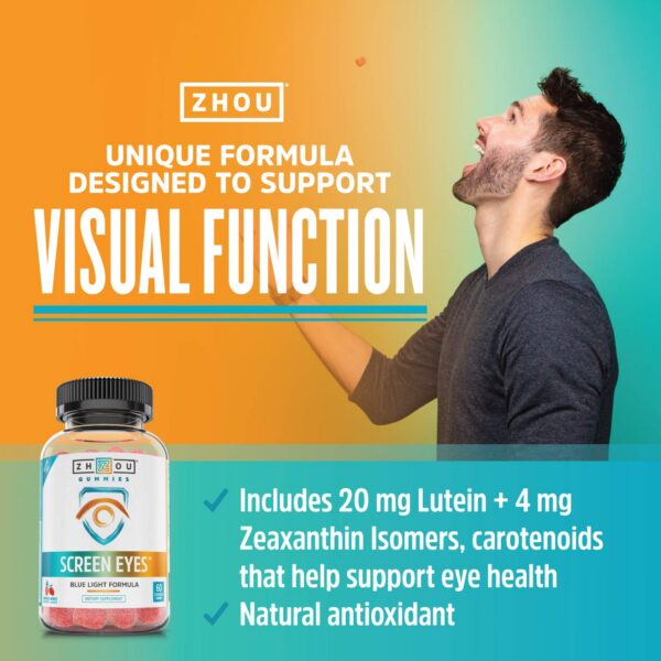 Suplemento visual con extracto de caléndula