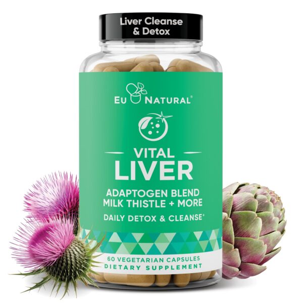 Suplemento Vital Liver Cleanse para limpieza y salud del hígado