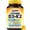 Suplemento Vitalibre vitamina d3 k2 10000 ui softgels