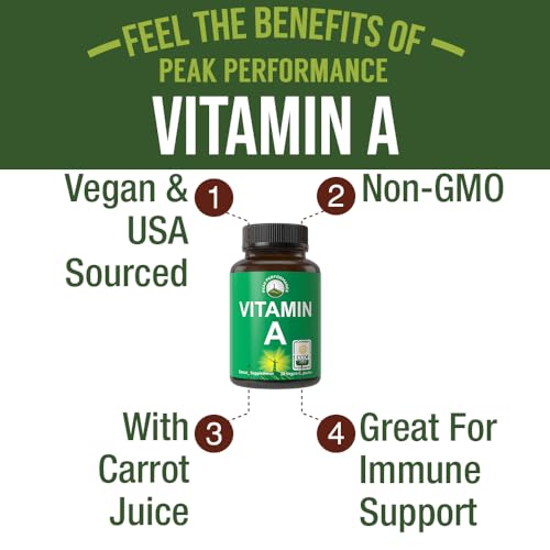 Suplemento vitamina a jugo zanahoria orgánico Peak Performance