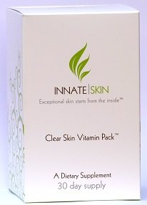 Suplemento vitamina para acné piel clara 60 cápsulas pack 2