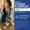 Suplemento vitamina b complejo metilado 60 porciones Triquetra Health